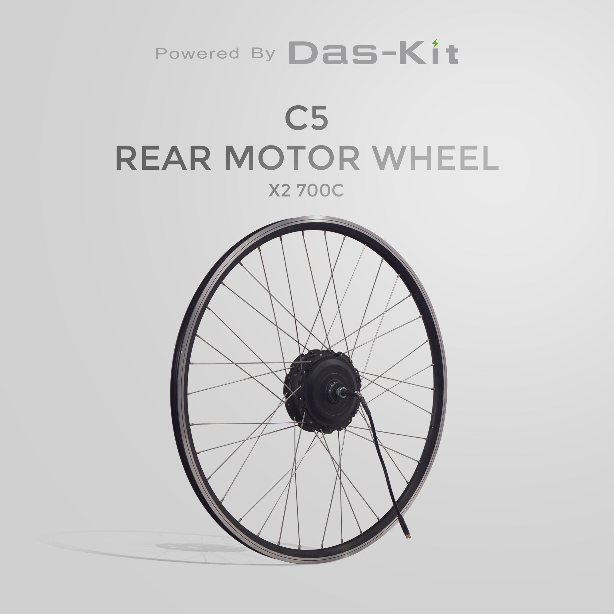 NCM C5/C7 Rear Motor Wheel - X2 700C