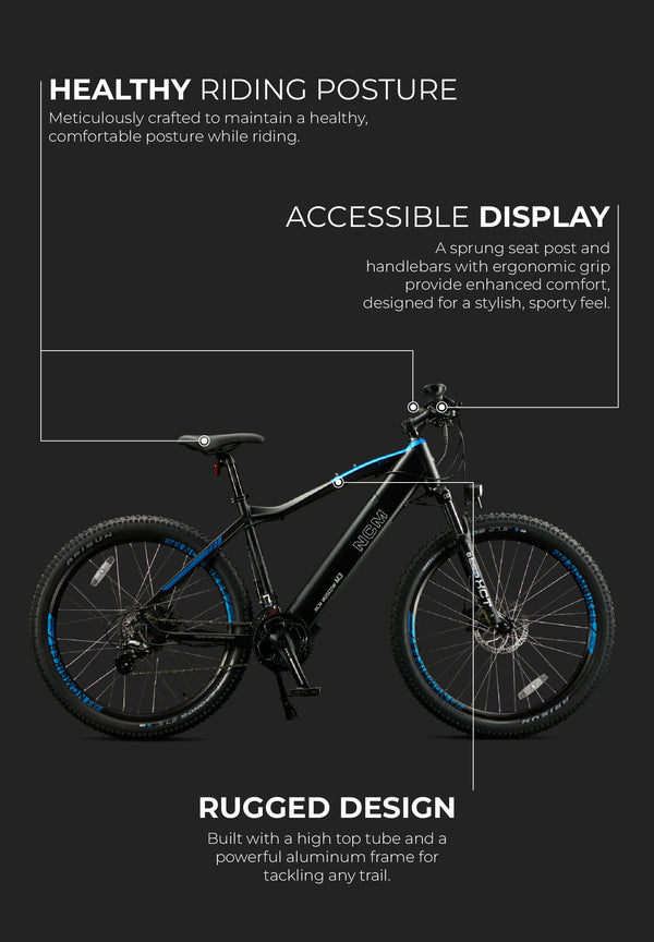 ncm moscow 27 5 e-bike mountainbike NCM M3