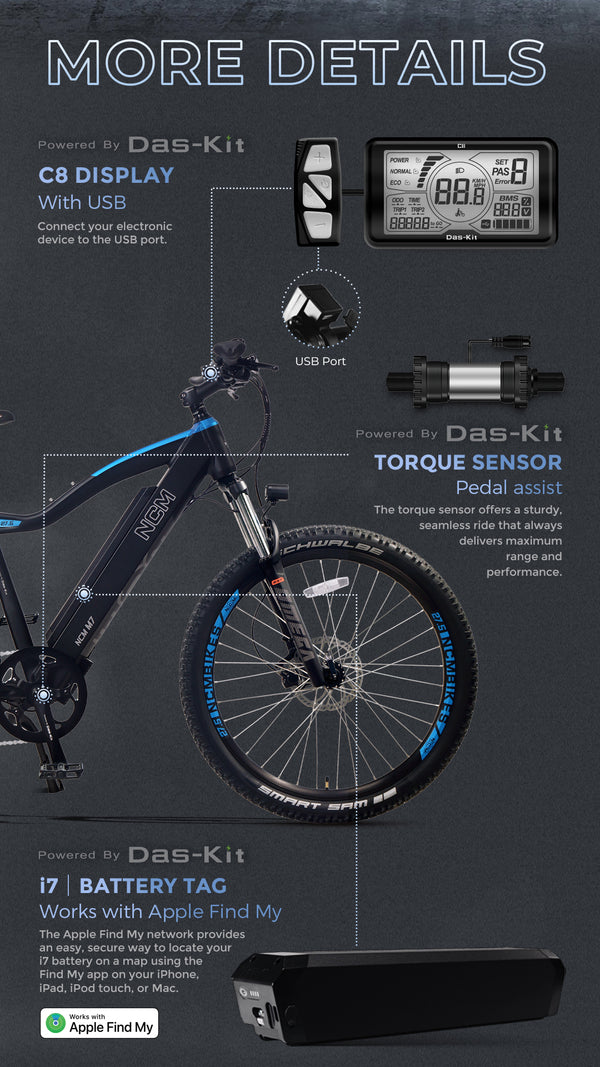 ncm e bike display NCM M7