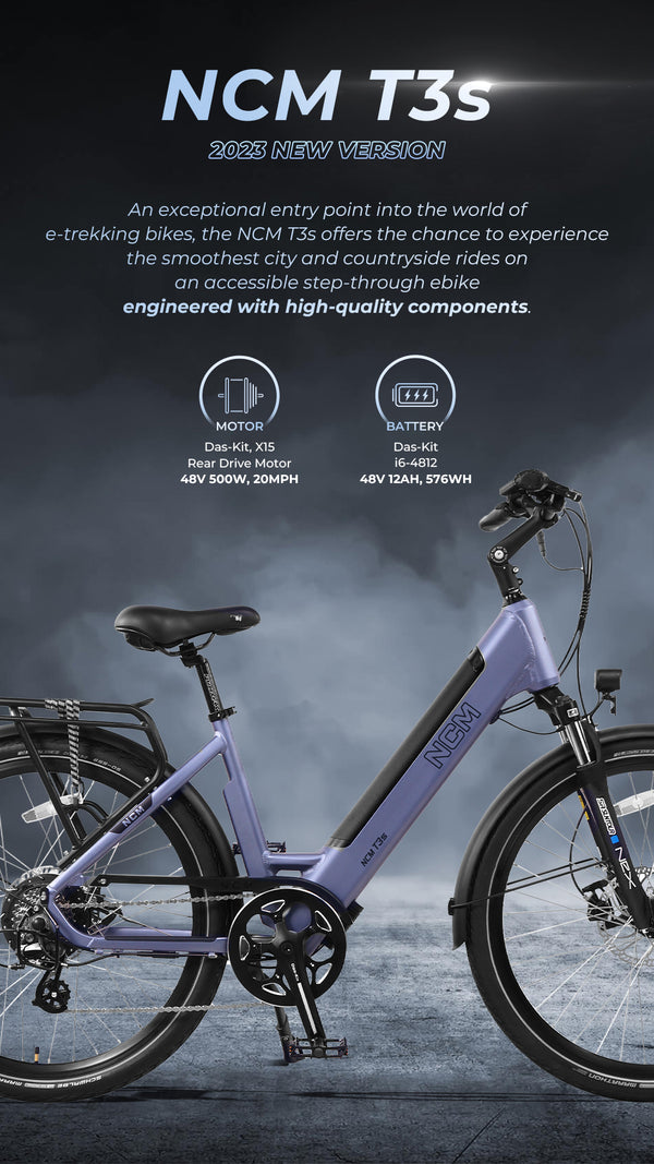 ncm trekking e bike NCM T3s New