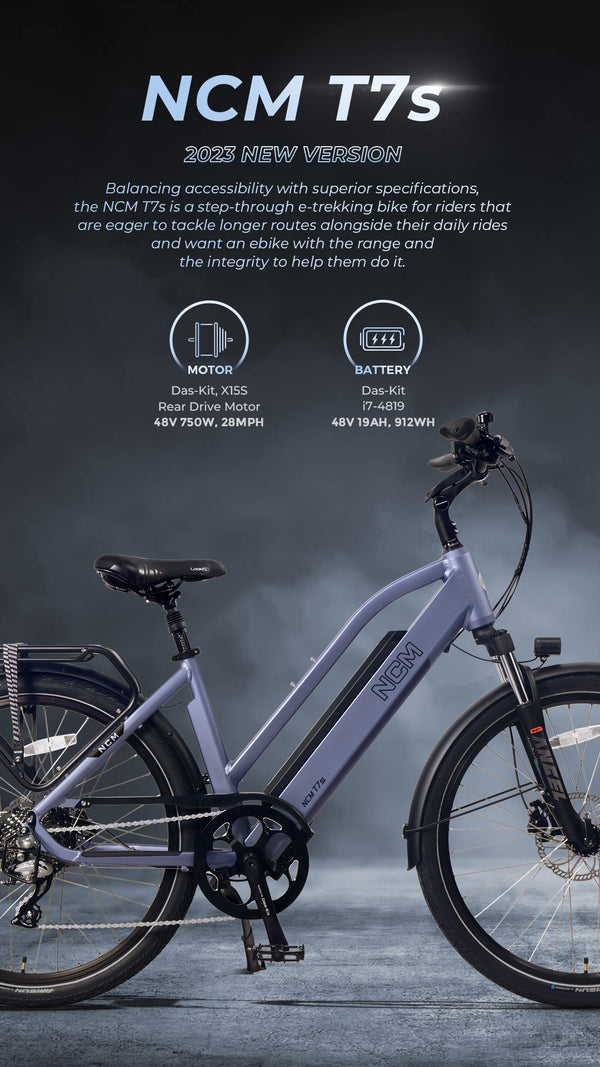 ncm trekking e bike NCM T7s