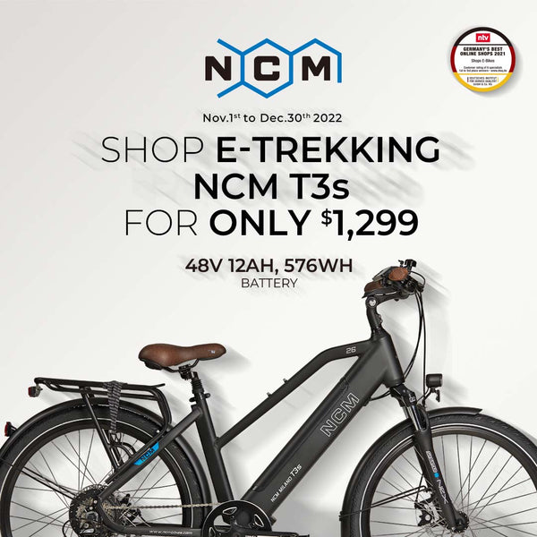 ncm trekking e bike NCM T3s