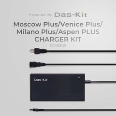 ncm milano moscow venice e-bike pedelec gepäckträger matt schwarz NCM Moscow Plus/Venice Plus/Milano Plus/Miami/Aspen Plus Charger Kit -